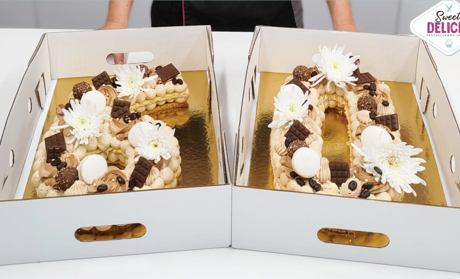 Mon number cake version Choco Adultes